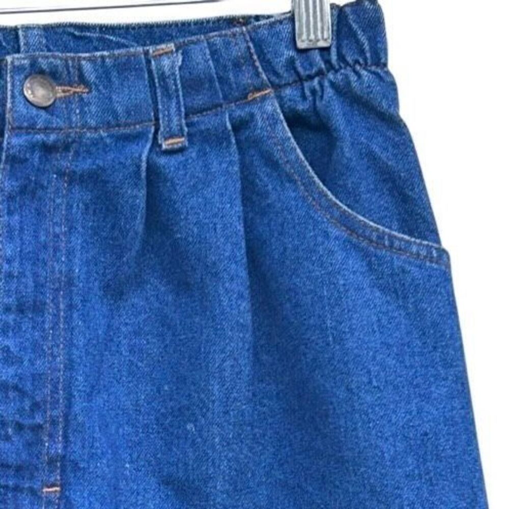 Vintage 90's Wrangler Mom Jeans Women's Size 12 Blue Denim Relaxed Fit - Picture 3 of 11